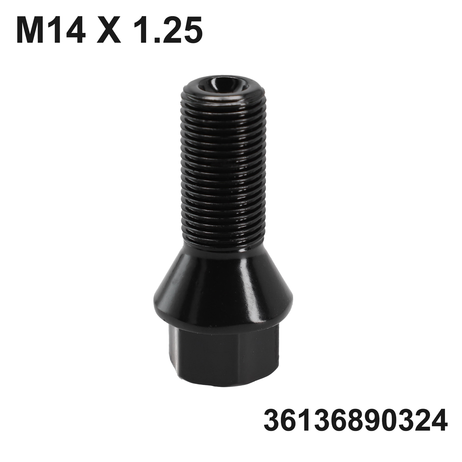 Nuts Mix - 1pc Wheel Nut Stud Bolt 36136890324