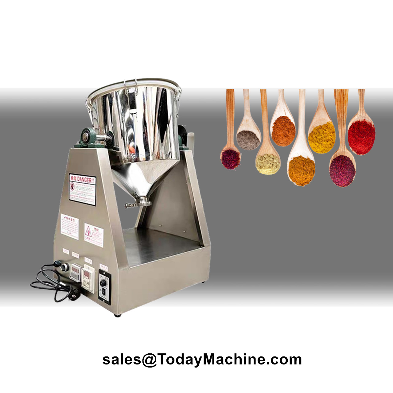 Food Grade Rotary Drum Mixer f - Nuts Mix ulasan dan harga