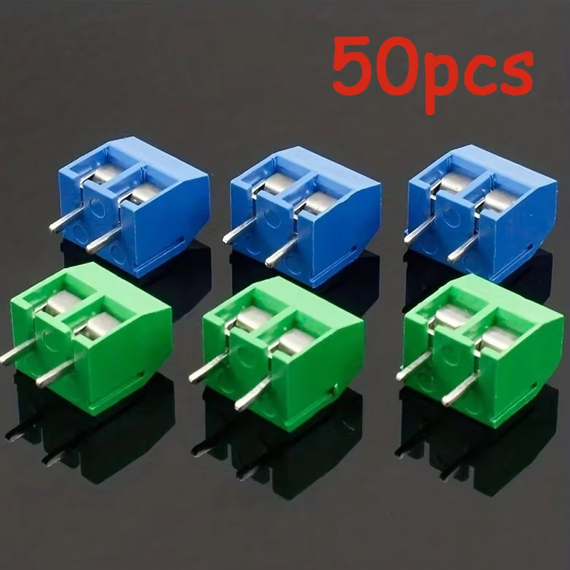 50PCS PCB Terminal Block Conne - Nuts Mix ulasan dan harga