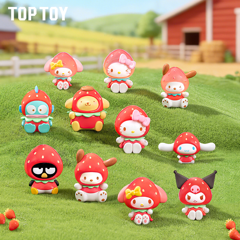 TOPTOY Sanrio Character Strawb - Gummy Candy ulasan dan harga