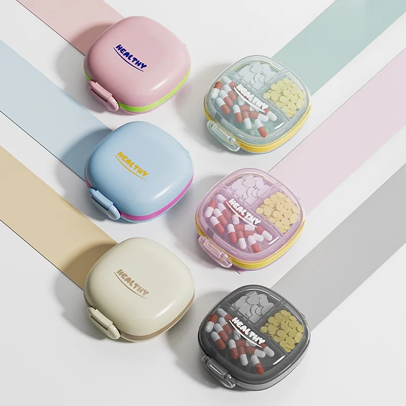 Portable Mini Medicine Dispens - Seaweed Snack ulasan dan harga